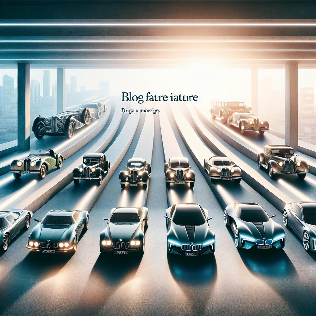 BMW's Journey: Classics to Future