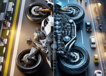 MotoGP vs. Road Bikes: Differences